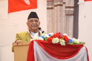 सत्ता साझेदार दलमा फाटो ल्याउन विपक्षीले प्रयास गरेः प्रधानमन्त्री