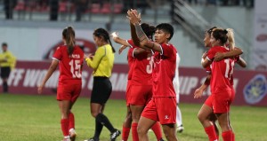 नेपालसँग भारत २–१ ले पराजित 