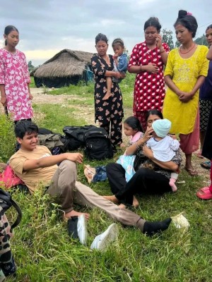 मदन भण्डारी लोकमार्गमा सवारी दुर्घटना, १६ जना घाइते