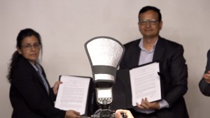 ब्याकबोन नेटवर्क परियोजनाको लागि एनटीए र एनटीसीबीच सम्झौतापत्रमा हस्ताक्षर 