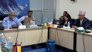 पूर्वाधार विकास समितिमा सुनकोशी मरिन डाइभर्सनको कार्य प्रगतीबारे छलफल
