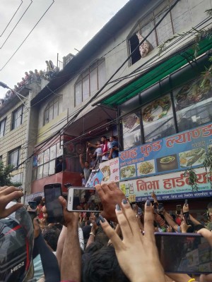 रवि लामिछानेलाई आन्दोलनकारीले कारागार मुक्त गराए