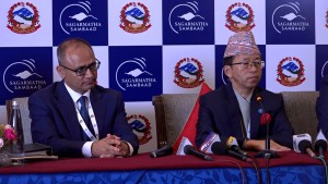 २५ बुँदे ‘सगरमाथा कार्य आह्वान’ जारी गर्दै सगरमाथा संवादको समापन