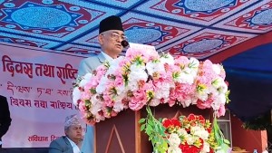 संविधानलाई दोष दिएर गल्ती गर्ने छुट कसैलाई छैन : प्रदेश प्रमुख देवकोटा