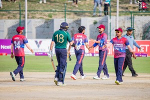 आयरल्यान्डमाथि नेपालको जित 