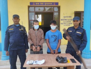 लागूऔषधसहित रौतहटमा दुई जना पक्राउ 