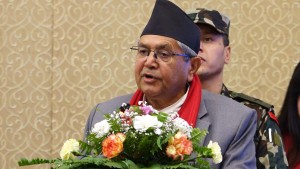 नेपालले आफैंले नगरेको अपराधको सजाय भोगिरहेको छ : सभामुख घिमिरे