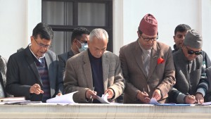 प्रधानमन्त्रीसँग बुढीगण्डकी जलविद्युत परियोजना प्रभावित क्षेत्रका जनप्रतिनिधिहरुको भेट 