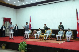 महान्यायाधिवक्ता बडालले लिए सपथ 