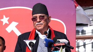 निर्वाचनको वातावरण बनाउन सरकारलाई उत्प्रेरित र दबाब दिनेछौं : प्रचण्ड