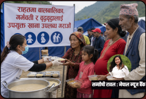 बाढीपीडितको राहतमा जंक फुड होइन, पोषणयुक्त खाना वितरणमा जोड दिउँ