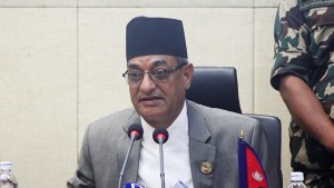 भ्रष्टाचार नियन्त्रण गर्ने नवनियुक्त गृहमन्त्रीको प्रतिवद्धता