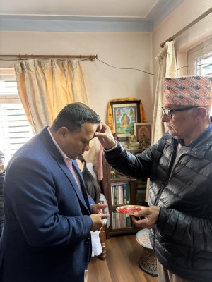 परिवर्तन र समृद्धिको संकल्पसहित काठमाडौं–६ मा शिशिर खनालको उम्मेदवारी 