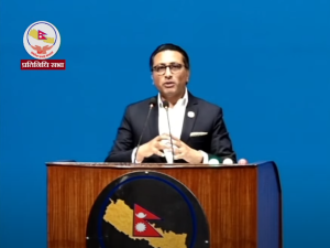 सरकार सेटिङ र भागबण्डामा निर्णय गर्ने प्रवृत्तिमा रमाइरहेको छ : स्वर्णिम वाग्ले