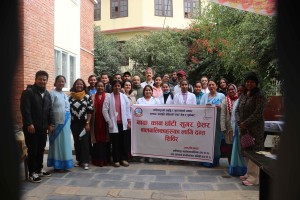 ललितपुर महानगर, वडा नं.-२३मा निशुल्क स्वास्थ्य शिबिर