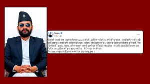 नेता–सांसदहरु जेनजी पुस्ताको विरोध र्‍यालीमा सहभागी बनेर बाठो नबन्नुहोला : बालेन