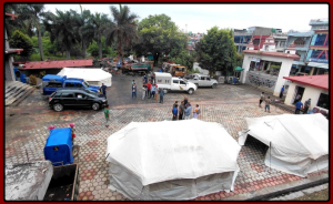 तुलसीपुर उपमहानगरपालिकामा आगजनीपछि त्रिपालमार्फत सेवा सुरु 