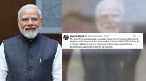 नेपालमा जनधनको क्षतिपछि भारतीय प्रधानमन्त्री मोदीले भने, ‘आवश्यक सहयोगका लागि तयार छौं’