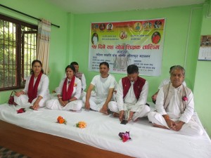 ललितपुर महानगर २६ नं. वडामा १५ दिने सह योग शिक्षक तालिम सुरु 