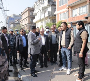 मोर्चाका नेताद्धारा नेकपा एसको कार्यालयमा भएको आगजनी र तोडफोडको अनुगमन 