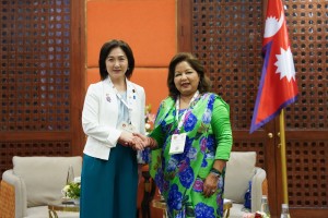 परराष्ट्रमन्त्रीसँग जापानी उपविदेशमन्त्रीको भेट, सिन्धुली बर्दिबास बाटोको सहयोगका लागि धन्यवाद  