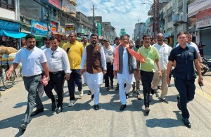 खानेपानी समस्या समाधानका लागि मन्त्रीद्धय यादव र चौरसियाद्धारा अनुगमन