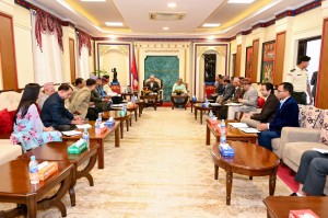शान्ति सुरक्षा कायम गर्न र भयरहित निर्वाचन गराउन राष्ट्रपतिको निर्देशन
