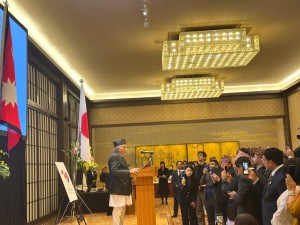 नेपालको प्राथमिकताका क्षेत्रहरूमा लगानी गर्न जापानी लगानीकर्तालाई आमन्त्रण गर्न चाहन्छौ : राष्ट्रपति 