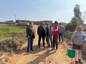 हरिसिद्धि–धापाखेल जोड्ने पुल निर्माणबारे दुई वडाका जनप्रतिनिधिसहितको टोलीद्धारा छलफल 