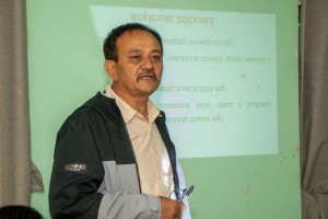 सुनाकोठीमा समुदायमा आधारित रोग निगरानी प्रणालीसम्बन्धी सरोकारवालाका लागि अभिमुखीकरण सम्पन्न 