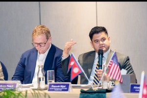 नेपालमा रहेको  प्रशस्त पूँजीलाई लगानीमा बदल्न अमेरिकी क्रस रिभर बैंकले थाल्यो छलफल 
