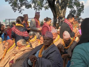 महालक्ष्मी  नगरापालिका ९ लामाटारका ज्येष्ठ नागरिकलाई धार्मिक तीर्थाटनको तयारी