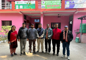 खानेपानी तथा सरसफाइ क्षेत्रको समस्या बुझ्दै महासंघका पदाधिकारी