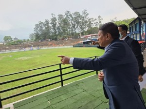 यसरी बन्दैछ त्रिवि क्रिकेट मैदान