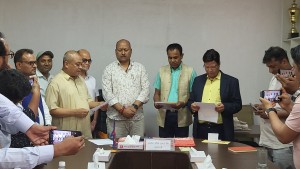 मधेश प्रदेश मिडिया काउन्सिल र आमसञ्चार प्राधिकरणको नवनियुक्त अध्यक्षद्वारा सपथ ग्रहण