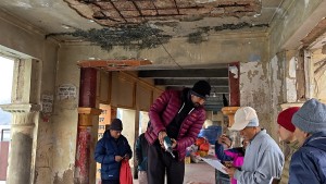 पुरातात्विक विभागसहितको विज्ञ टोलीद्वारा जनकपुरधामस्थित रामायण भवनको निरीक्षण