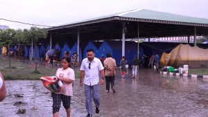 कीर्तिपुरस्थित राधास्वामी होल्डिङ सेन्टर बाढीले जलमग्न