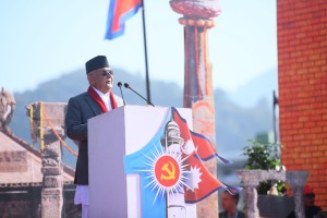 एमाले निर्णायक राष्ट्रिय शक्ति बन्छ, स्टन्टबाजीमा विश्वास गर्दैनौं : ओली