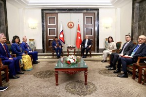 राष्ट्रिय सभा अध्यक्ष दाहाल र टर्किस सभामुखबीच भेट, नेपालमा दूतावास स्थापना गर्न आग्रह