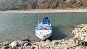 तामाकोसी नदीमा पहिलो पटक जेटबोट सेवा