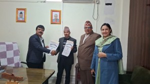 वीरेन्द्र सभागृहमा कोशी प्रदेशसभा सञ्चालन गर्न महानगर र प्रदेशसभा सचिवालयबीच सम्झौता