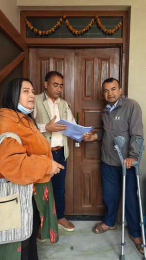 अध्यक्षको मनपरी शैलीविरुद्ध राष्ट्रिय अपाङ्ग महासंघको केन्द्रीय कार्यालयमा तालाबन्दी