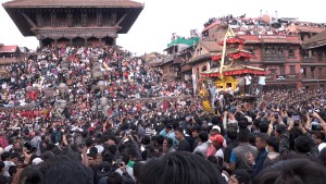 भैरव र भद्रकालीको रथमा विशेष पूजाआजा गरिँदै