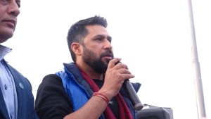 जेन–जी आन्दोलनका शहीद परिवारसँग रवि लामिछानेको भेट