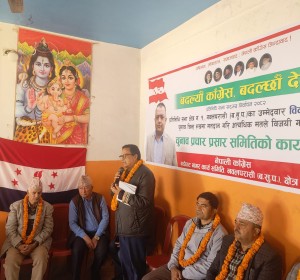 गगन थापाको नेतृत्वमा कांग्रेसले देश विकासको स्पष्ट खाका कोर्नेछ : विनोद चौधरी