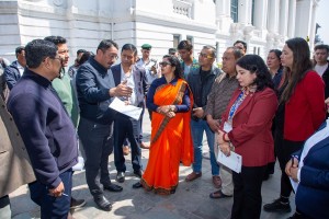 कुमारी घरको छानो तत्काल जीर्णोद्धार गरिसक्न डंगोलको निर्देशन