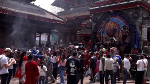 नयाँ वर्षमा बसन्तपुरमा चहलपहल, पर्यटकको भीड बढ्यो