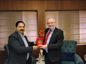 महासंघका वरिष्ठ उपाध्यक्ष श्रेष्ठ र स्लोभेनियाली राजदूतबीच व्यापार सहकार्यबारे छलफल