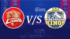 लुम्बिनी लायन्सविरुद्ध विराटनगरले जित्यो टस, पहिला फिल्डिङ गर्ने ‌