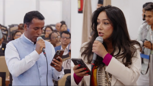 आफ्नै नेताको बचाउ गर्न रास्वपाका सांसदहरुले भूमि मिचेको प्रमाण खोजेर हिडेका छन् : खुस्बु ओली